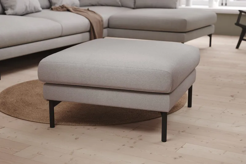 Menard Fotpall - Ljusgrå - Möbler - Stolar & fåtöljer - Pall & puff - Fotpall