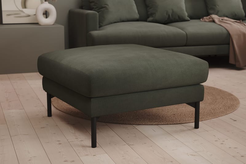 Menard Fotpall - Mörkgrön - Möbler - Stolar & fåtöljer - Pall & puff - Fotpall