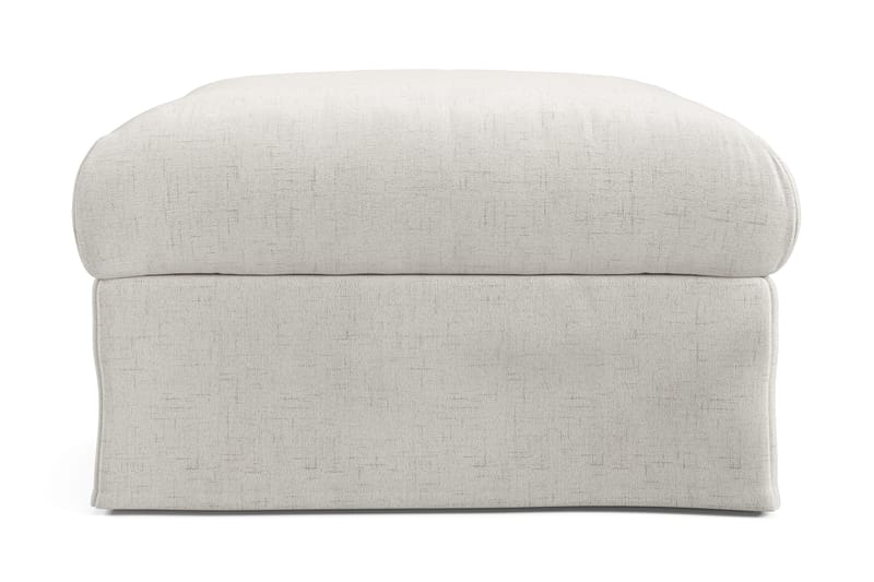 Menard Fotpall Tvättbar & avtagbar klädsel - Beige - Möbler - Stolar & fåtöljer - Pall & puff - Fotpall