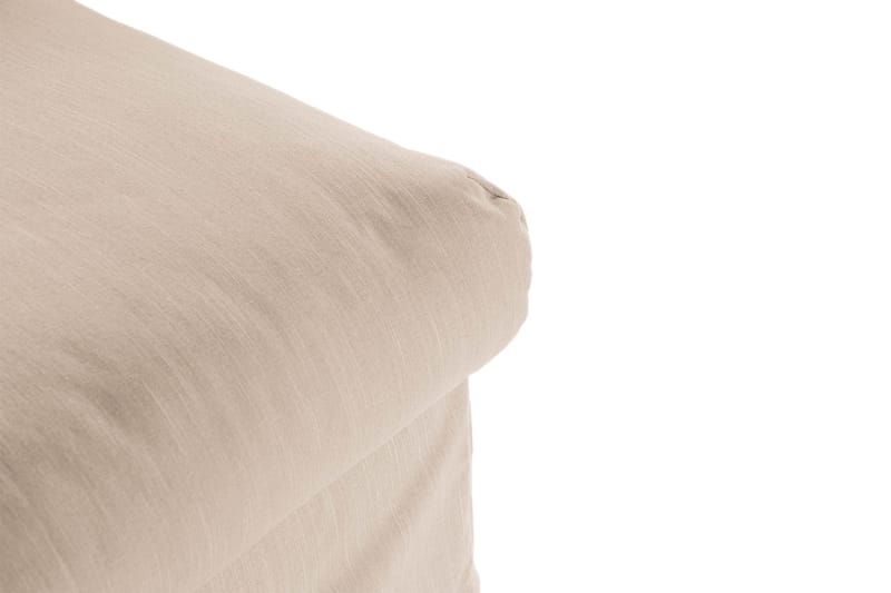 Menard Fotpall Tvättbar & avtagbar klädsel - Beige - Möbler - Stolar & fåtöljer - Pall & puff - Fotpall
