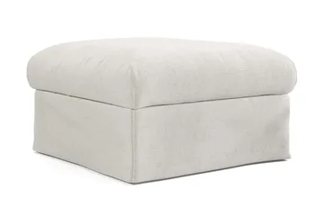 Menard Fotpall Tvättbar & avtagbar klädsel - Beige - Möbler - Stolar & fåtöljer - Pall & puff - Fotpall