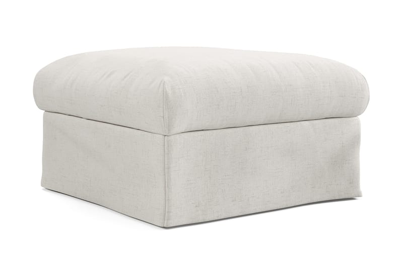 Menard Fotpall Tvättbar & avtagbar klädsel - Beige - Möbler - Stolar & fåtöljer - Pall & puff - Fotpall