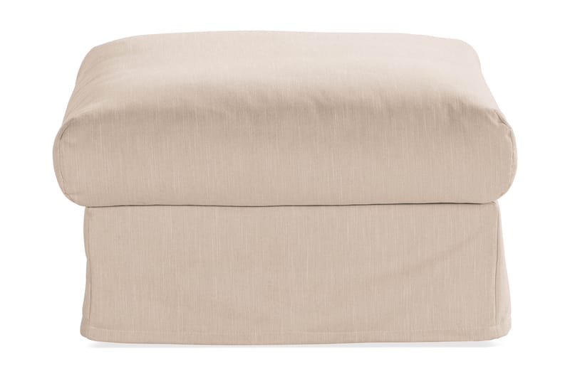 Menard Fotpall Tvättbar & avtagbar klädsel - Beige - Möbler - Stolar & fåtöljer - Pall & puff - Fotpall
