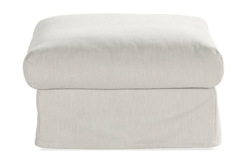 Menard Fotpall Tvättbar & avtagbar klädsel - Linnebeige - Möbler - Stolar & fåtöljer - Pall & puff - Fotpall