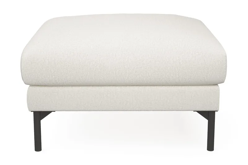 Menard Fotpall - Vit Bouclé - Möbler - Stolar & fåtöljer - Pall & puff - Fotpall