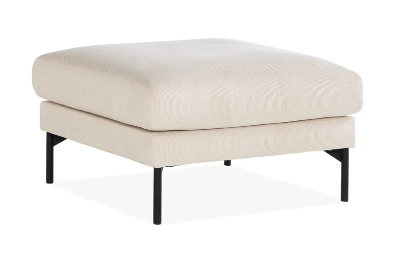 Menard Manchester Fotpall 87 cm Bred - Beige - Möbler - Stolar & fåtöljer - Pall & puff - Fotpall