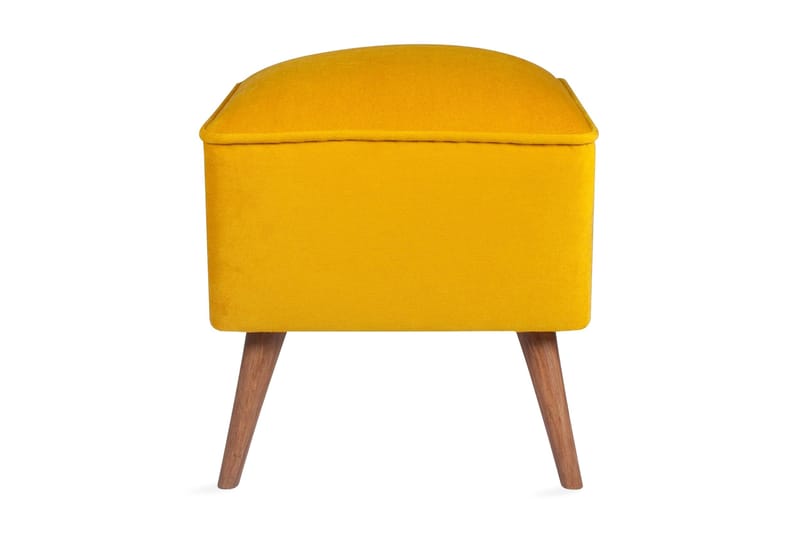Mostert Fotpall - Gul - Möbler - Stolar & fåtöljer - Pall & puff - Fotpall