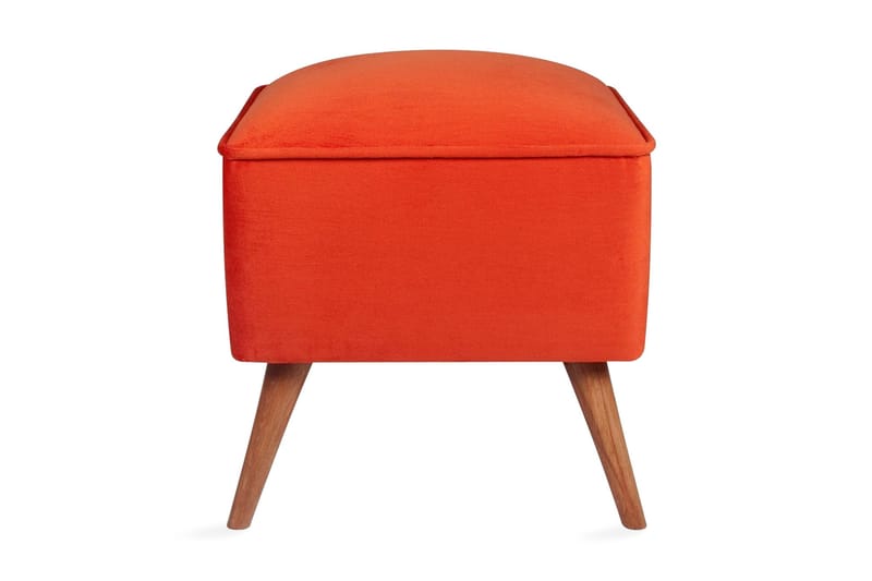 Mostert Fotpall - Röd - Möbler - Stolar & fåtöljer - Pall & puff - Fotpall