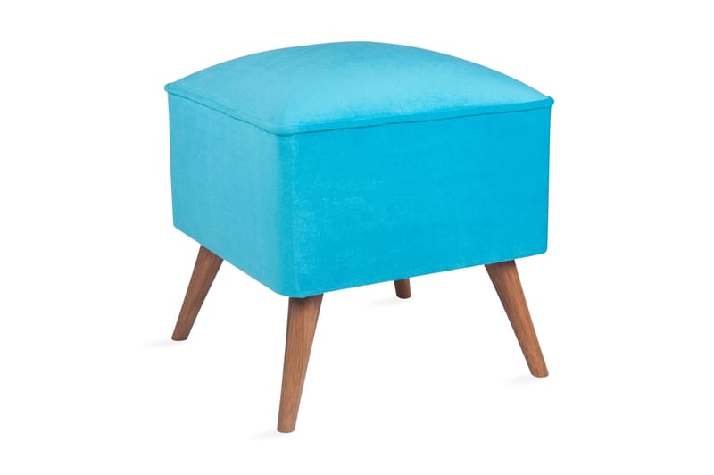 Mostert Fotpall - Turkos - Möbler - Stolar & fåtöljer - Pall & puff - Fotpall