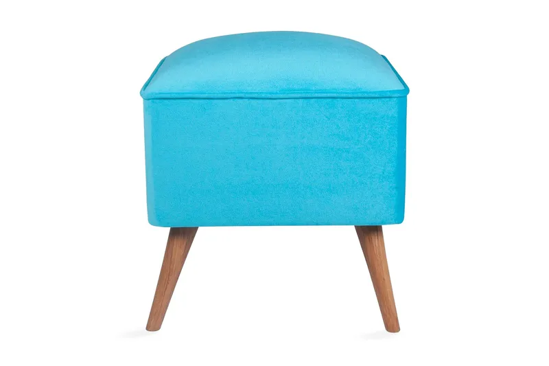Mostert Fotpall - Turkos - Möbler - Stolar & fåtöljer - Pall & puff - Fotpall