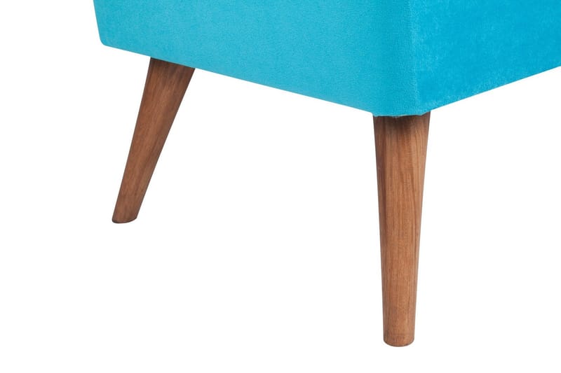 Mostert Fotpall - Turkos - Möbler - Stolar & fåtöljer - Pall & puff - Fotpall