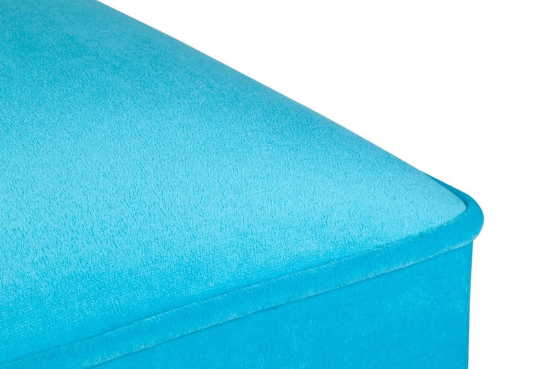 Mostert Fotpall - Turkos - Möbler - Stolar & fåtöljer - Pall & puff - Fotpall