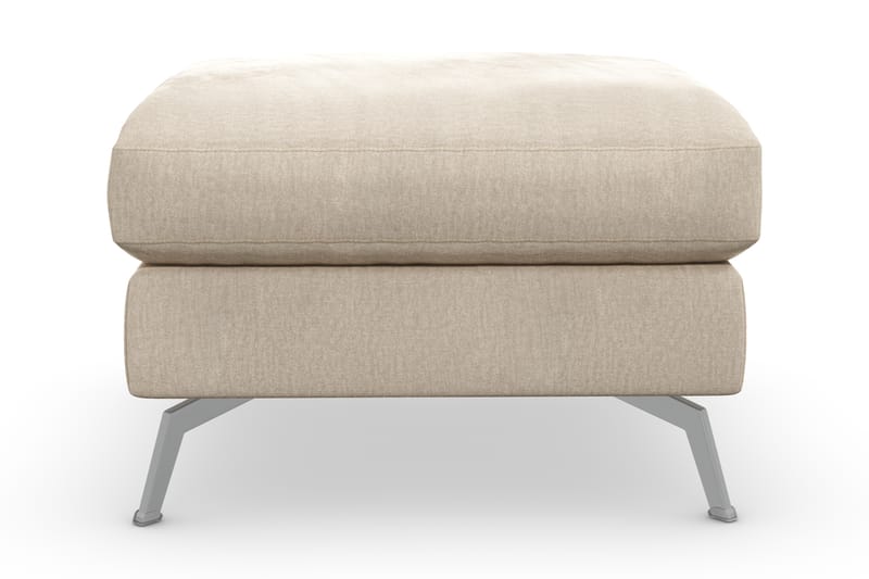 Ocean Lyx Fotpall - Beige/Sammet - Möbler - Stolar & fåtöljer - Pall & puff - Fotpall