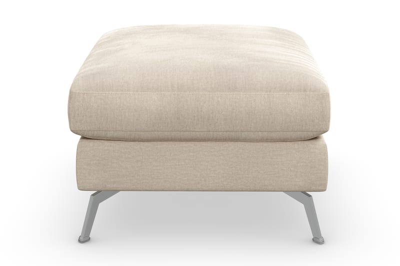 Ocean Lyx Fotpall - Beige/Sammet - Möbler - Stolar & fåtöljer - Pall & puff - Fotpall