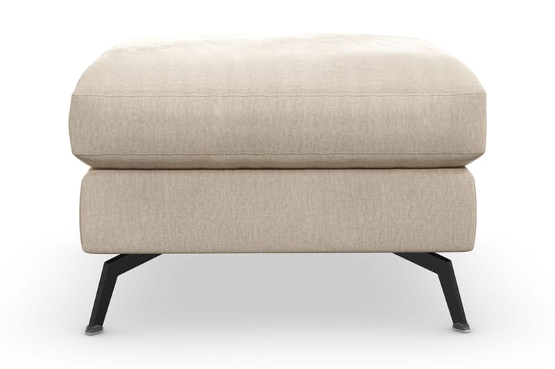 Ocean Lyx Fotpall - Beige/Sammet - Möbler - Stolar & fåtöljer - Pall & puff - Fotpall