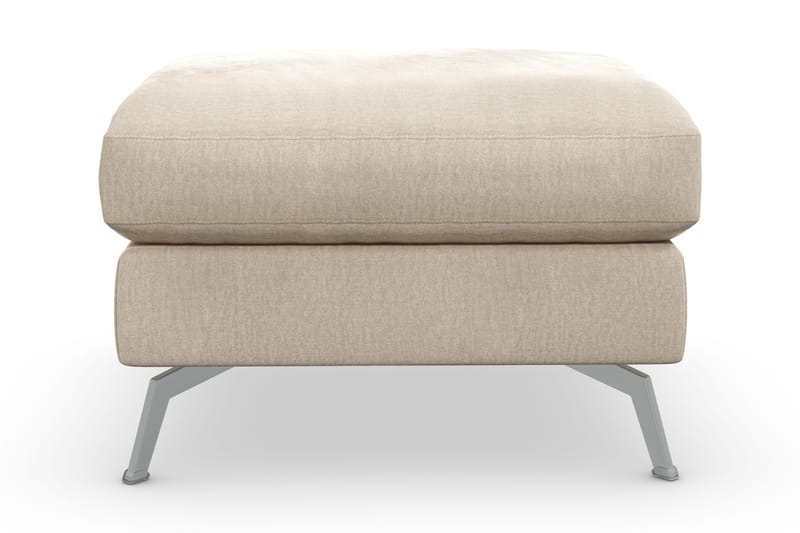 Ocean Lyx Fotpall - Beige/Sammet - Möbler - Stolar & fåtöljer - Pall & puff - Fotpall