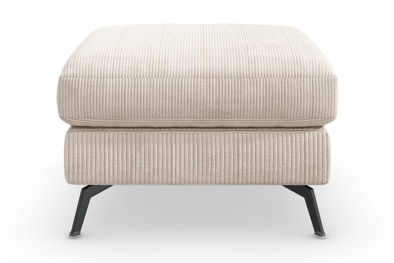 Ocean Lyx Fotpall - Beige/Svart - Möbler - Stolar & fåtöljer - Pall & puff - Fotpall