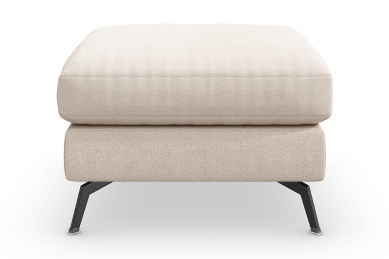 Ocean Lyx Fotpall - Beige/Svart - Möbler - Stolar & fåtöljer - Pall & puff - Fotpall