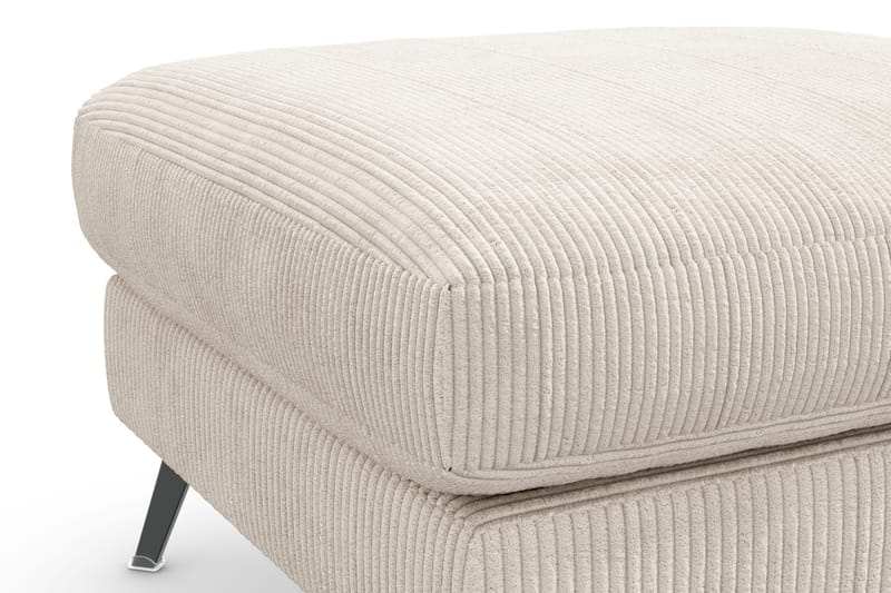 Ocean Lyx Fotpall - Beige/Svart - Möbler - Stolar & fåtöljer - Pall & puff - Fotpall