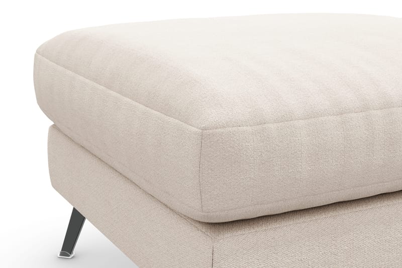 Ocean Lyx Fotpall - Beige/Svart - Möbler - Stolar & fåtöljer - Pall & puff - Fotpall