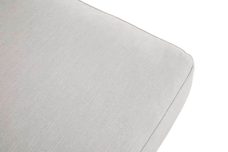 Ocean Lyx Fotpall - Linnebeige , Svarta Ben - Möbler - Stolar & fåtöljer - Pall & puff - Fotpall