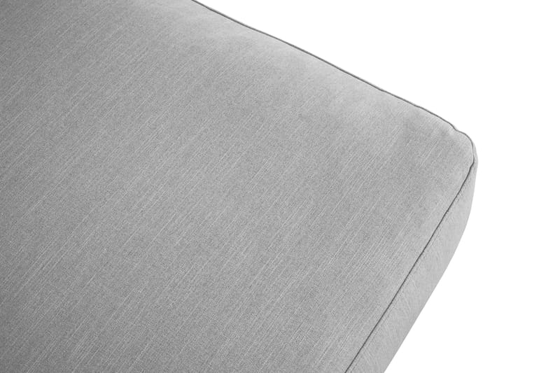 Ocean Lyx Fotpall - Linnegrå, Krom Ben - Möbler - Stolar & fåtöljer - Pall & puff - Fotpall