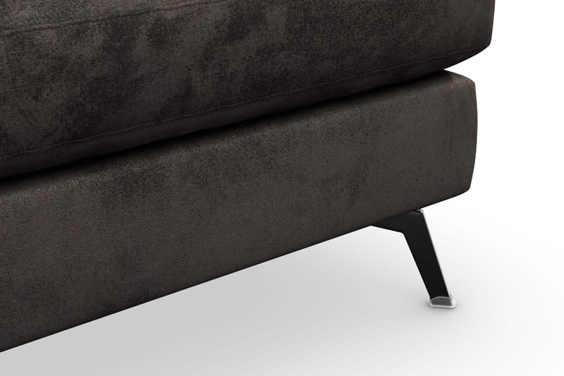 Ocean Lyx Fotpall - Mörkgrå/Sammet - Möbler - Stolar & fåtöljer - Pall & puff - Fotpall