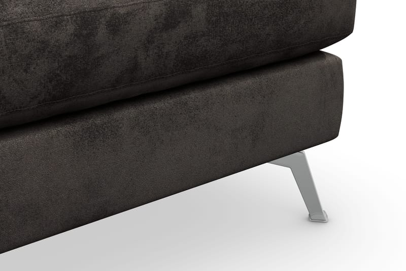 Ocean Lyx Fotpall - Mörkgrå/Sammet - Möbler - Stolar & fåtöljer - Pall & puff - Fotpall