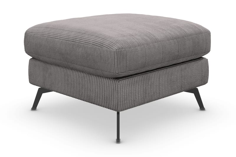 Ocean Lyx Fotpall - Mörkgrå/Svart - Möbler - Stolar & fåtöljer - Pall & puff - Fotpall