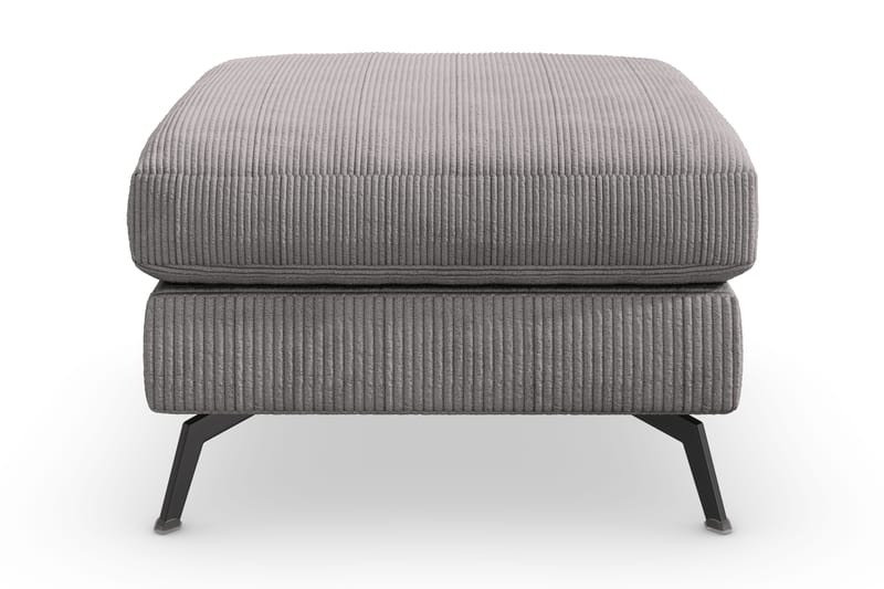 Ocean Lyx Fotpall - Mörkgrå/Svart - Möbler - Stolar & fåtöljer - Pall & puff - Fotpall