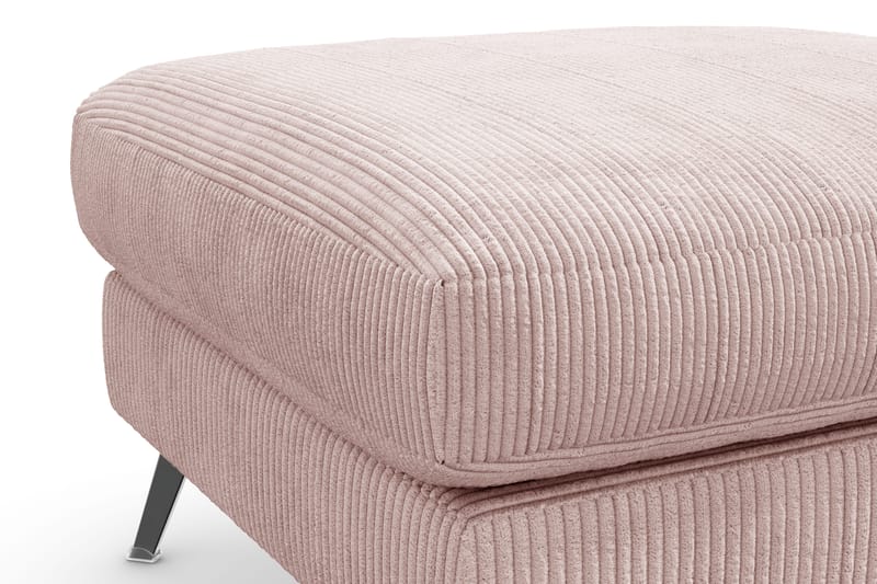 Ocean Lyx Fotpall - Rosa/Svart - Möbler - Stolar & fåtöljer - Pall & puff - Fotpall