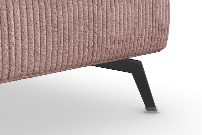 Ocean Lyx Fotpall - Rosa/Svart - Möbler - Stolar & fåtöljer - Pall & puff - Fotpall