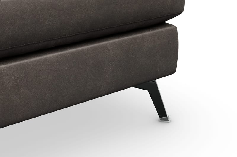 Ocean Lyx Fotpall - Svart/Läder - Möbler - Stolar & fåtöljer - Pall & puff - Fotpall