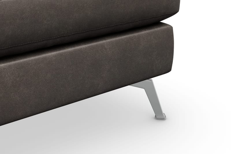 Ocean Lyx Fotpall - Svart/Läder - Möbler - Stolar & fåtöljer - Pall & puff - Fotpall