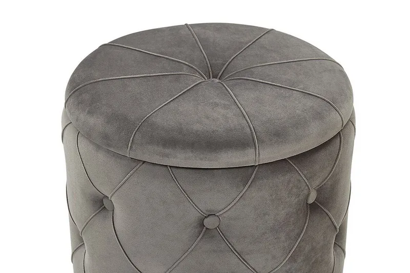 Olingskog Fotpall med Förvaring 2-pack - Grå - Möbler - Stolar & fåtöljer - Pall & puff - Fotpall - Fotpall med förvaring