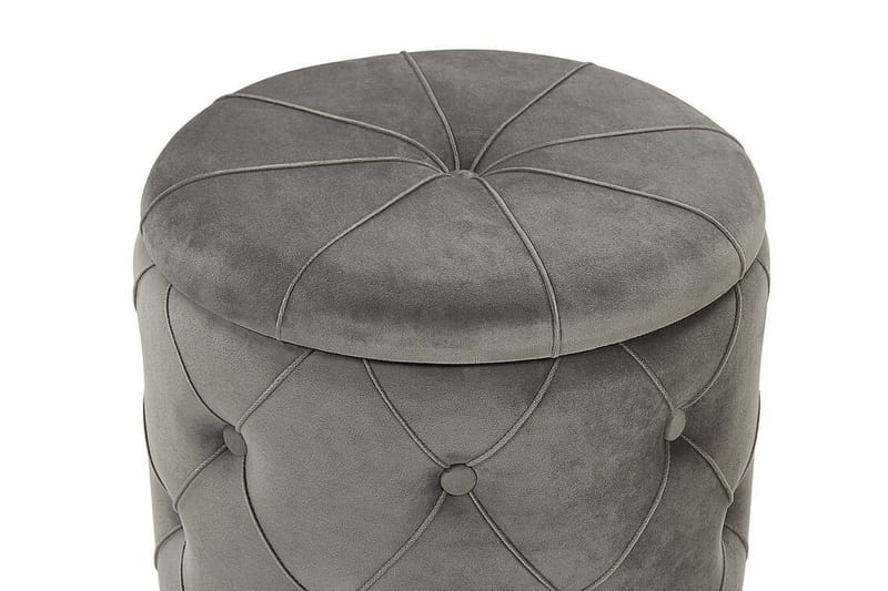 Olingskog Fotpall med Förvaring 2-pack - Grå - Möbler - Stolar & fåtöljer - Pall & puff - Fotpall - Fotpall med förvaring