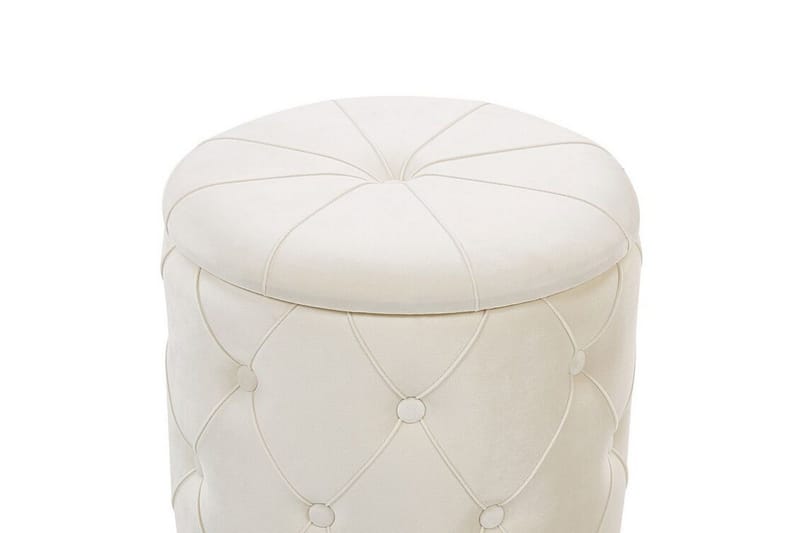 Olingskog Fotpall med Förvaring 2-pack - Vit - Möbler - Stolar & fåtöljer - Pall & puff - Fotpall - Fotpall med förvaring