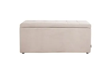 Fotpall Orem Beige/svart - Beige/svart - Möbler - Stolar & fåtöljer - Pall & puff - Fotpall