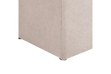 Fotpall Orem Beige/svart - Beige/svart - Möbler - Stolar & fåtöljer - Pall & puff - Fotpall