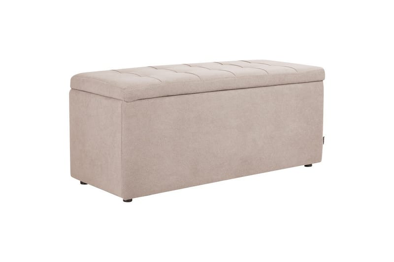 Fotpall Orem Beige/svart, Beige/svart