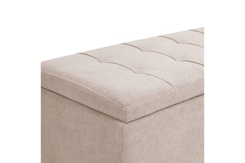 Fotpall Orem Beige/svart - Beige/svart - Möbler - Stolar & fåtöljer - Pall & puff - Fotpall