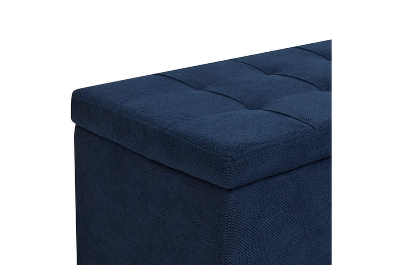 Fotpall Orem Blå/Svart - Blå/Svart - Möbler - Stolar & fåtöljer - Pall & puff - Fotpall