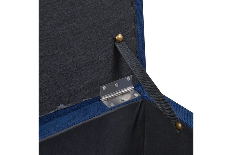 Fotpall Orem Blå/Svart - Blå/Svart - Möbler - Stolar & fåtöljer - Pall & puff - Fotpall