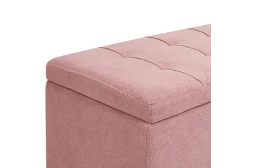 Fotpall Orem Rosa/Svart - Rosa/Svart - Möbler - Stolar & fåtöljer - Pall & puff - Fotpall