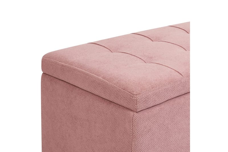 Fotpall Orem Rosa/Svart - Rosa/Svart - Möbler - Stolar & fåtöljer - Pall & puff - Fotpall