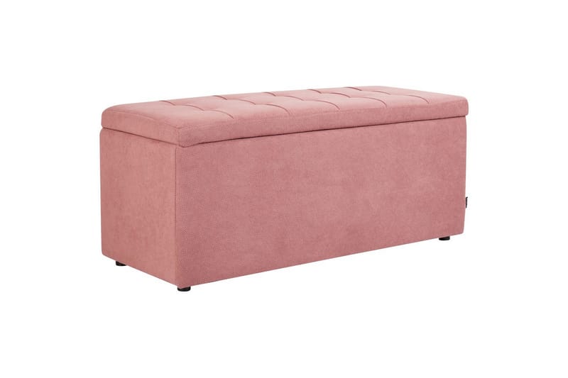 Fotpall Orem Rosa/Svart - Rosa/Svart - Möbler - Stolar & fåtöljer - Pall & puff - Fotpall