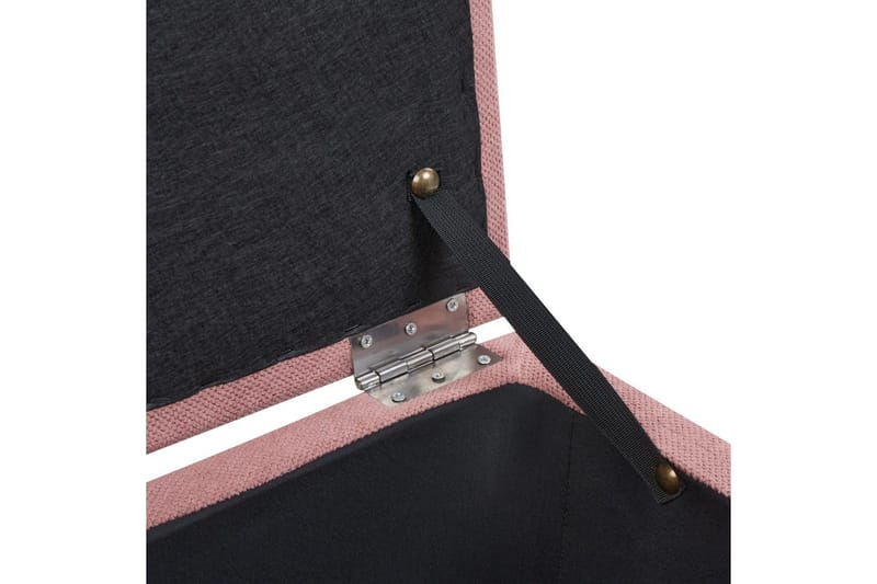 Fotpall Orem Rosa/Svart - Rosa/Svart - Möbler - Stolar & fåtöljer - Pall & puff - Fotpall