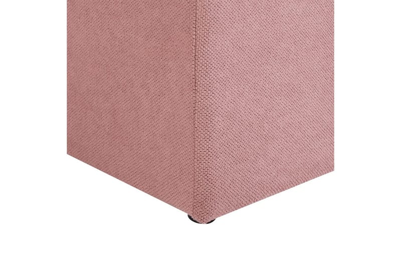 Fotpall Orem Rosa/Svart - Rosa/Svart - Möbler - Stolar & fåtöljer - Pall & puff - Fotpall