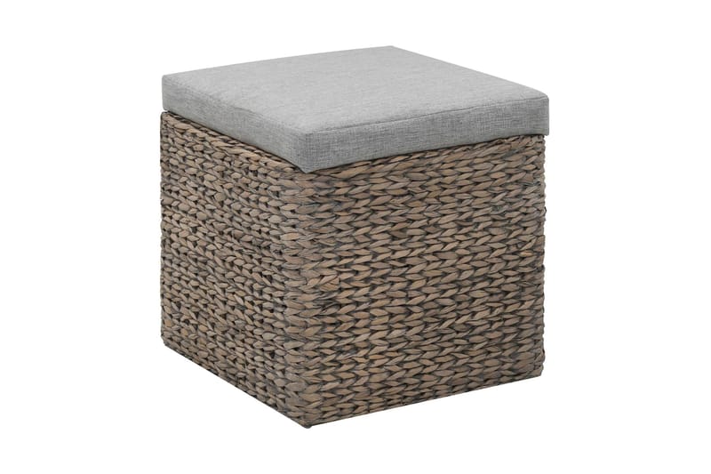 Ottoman set 2 delar sjögräs grå - Grå - Möbler - Stolar & fåtöljer - Pall & puff - Fotpall