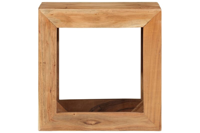 Pall 40x30x40 cm massivt akaciaträ - Brun - Möbler - Stolar & fåtöljer - Pall & puff - Fotpall